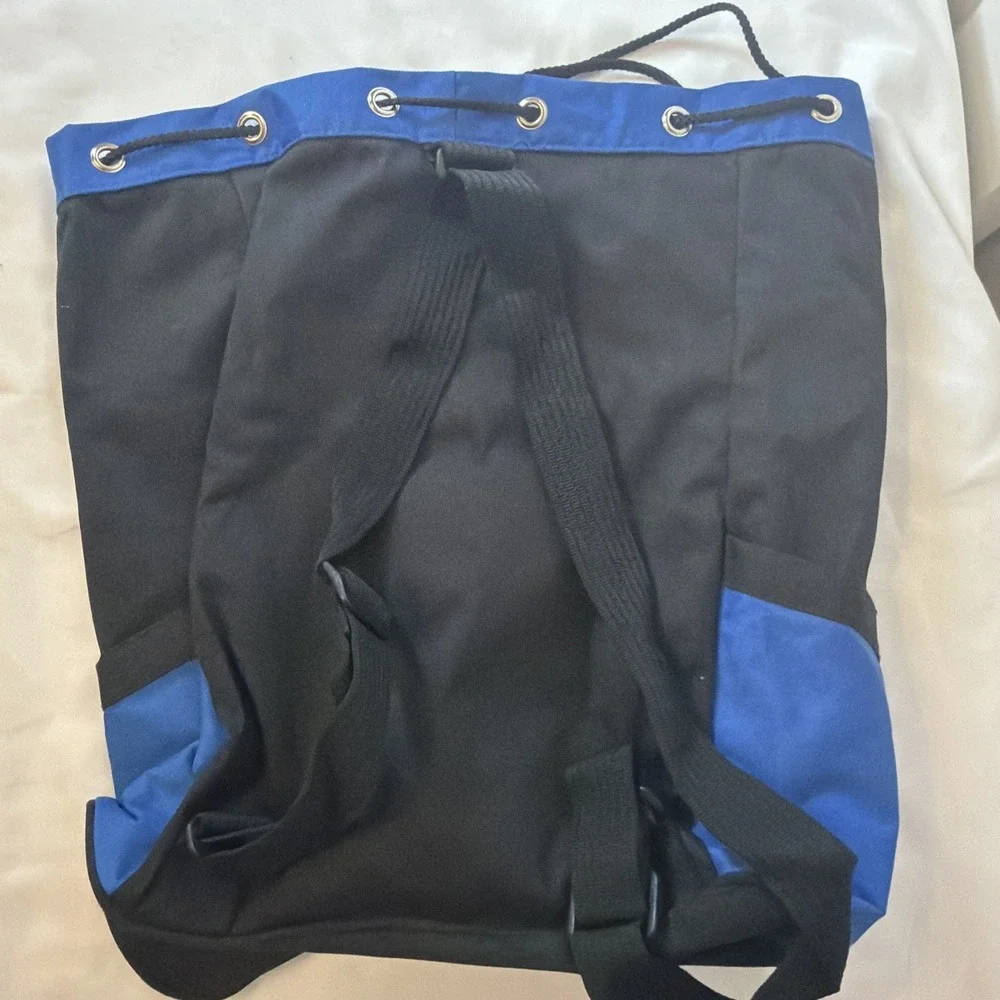 Los Alamitos Horse Race Track Tote Blue And Black Bag Vintage 1990s
